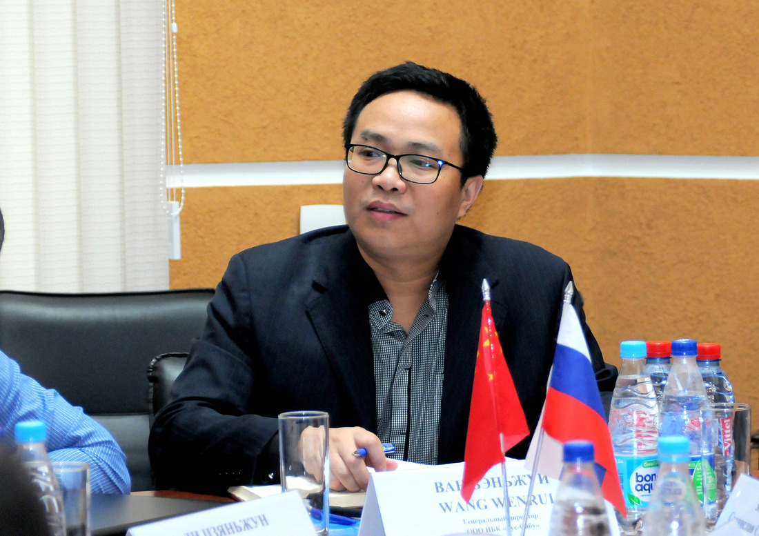 Генеральный директор ООО «ИБК „Рус-Сибу“ Ван Вэньжуй
