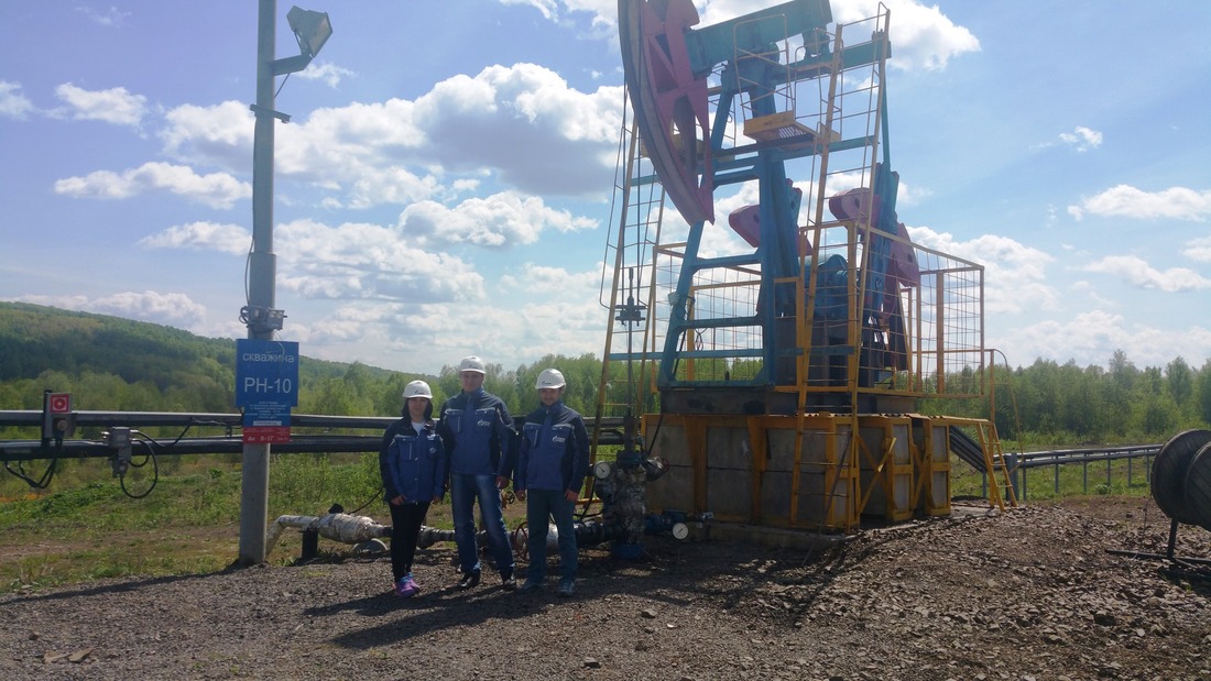 Докторанты Карагандинского государственного технического университета на Нарыкско-Осташкинском метаноугольном промысле. Май 2016 года.