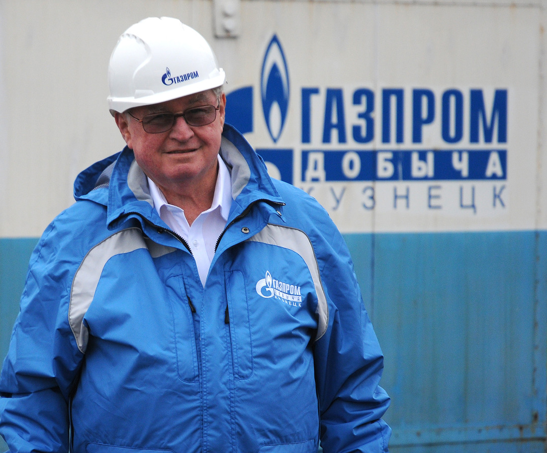 Эндрю Лукас на первом в России Талдинском метаноугольном промысле