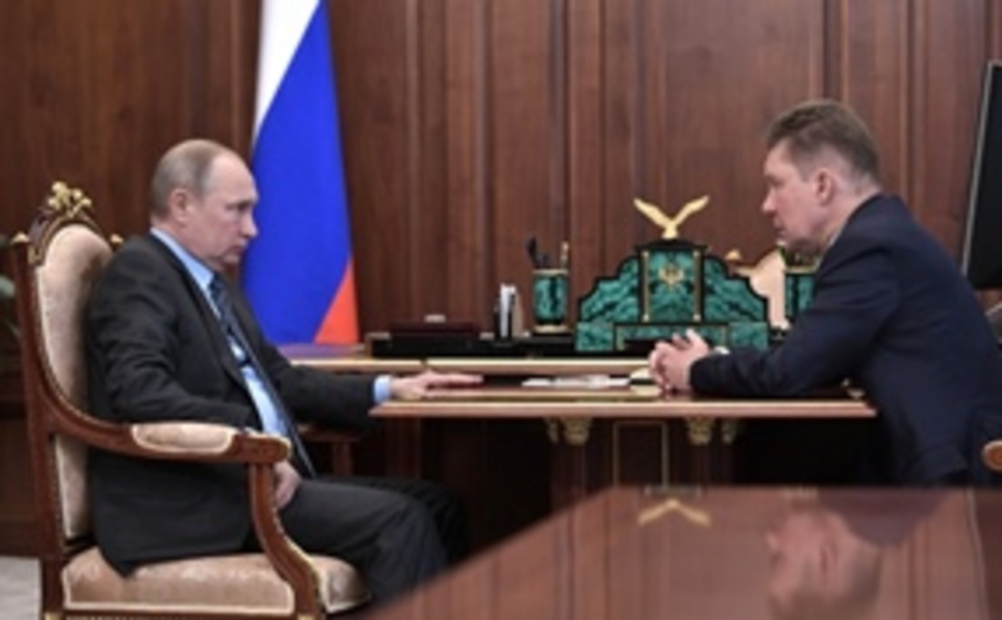Алексей Миллер проинформировал Владимира Путина о работе «Газпрома» в 2018 году и планах на 2019 год
