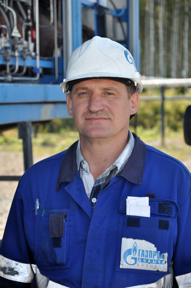 Мастер по подготовке газа цеха по добыче газа и газового конденсата газового промысла Алексей Яловарь