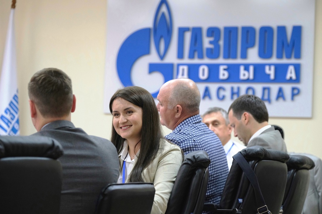 Активное обсуждение вопросов после доклада с представителями компании CNPC