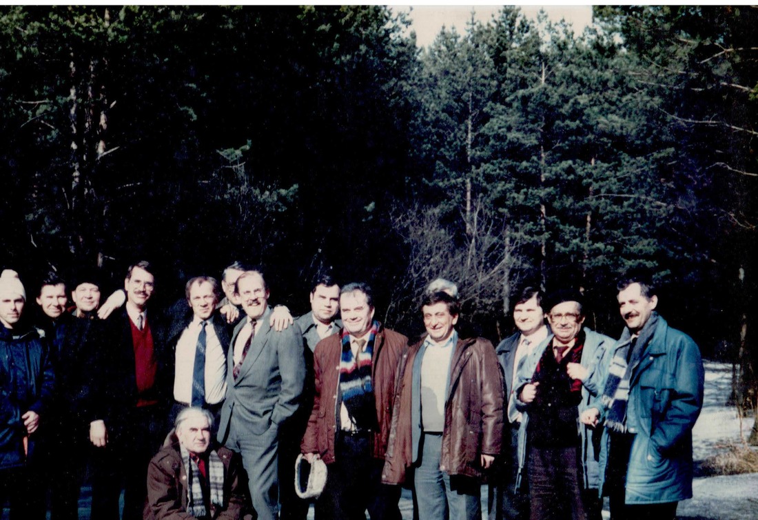 1993 год. Представители геологических организаций и американской компании Enron в Кузбассе. Справа четвертый — Валерий Натура.