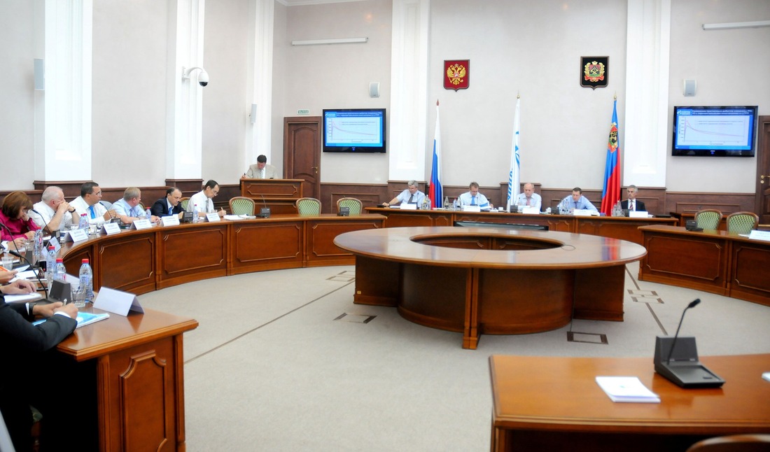 Выездное рабочее совещание под председательством заместителя Председателя Правления ОАО "Газпром" Виталия Маркелова. Кемерово, 23 июля 2014 года