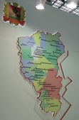 Карта Кузбасса